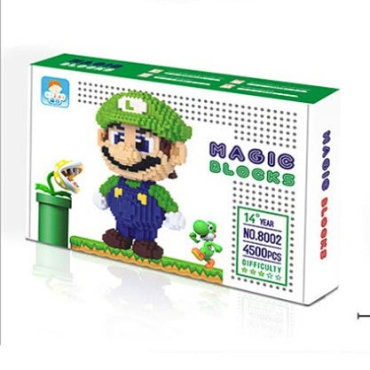 (FREESHIP - CÓ SẴN) Đồ Chơi Xếp Hình Super Mario - ĐỒ CHƠI LẮP RÁP LEGO MARIO 3D