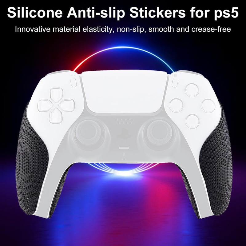 Miếng Dán Silicone Chống Trượt Cho Tay Cầm Chơi Game PS5