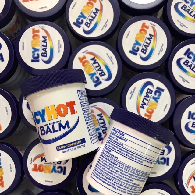 [Hàng Mỹ] Dầu xoa bóp siêu nóng Icy hot Balm - Mỹ