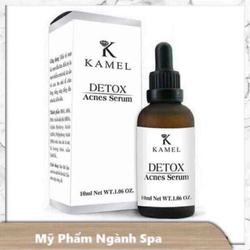 detox Acnes serum-serum loại bỏ mụn Kamel 10ml