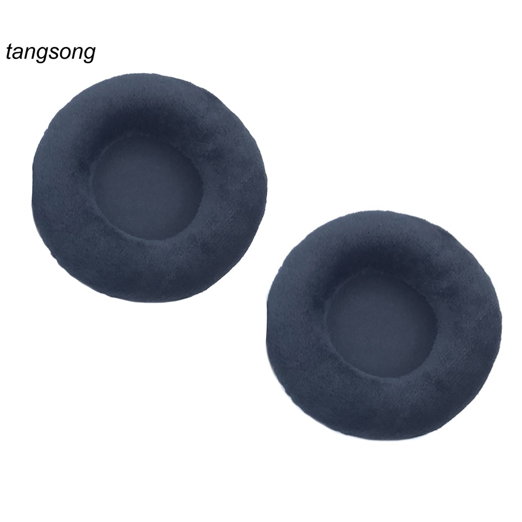 1 cặp miếng đệm tai nghe thay thế bằng vải nhung mềm mại thoải mái