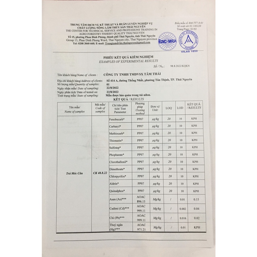 Trà Móc Câu Thái Nguyên 500g(5 gói 100g) Trà Xanh Tâm Thái Chè Thái Nguyên Móc Câu 500gMCTX