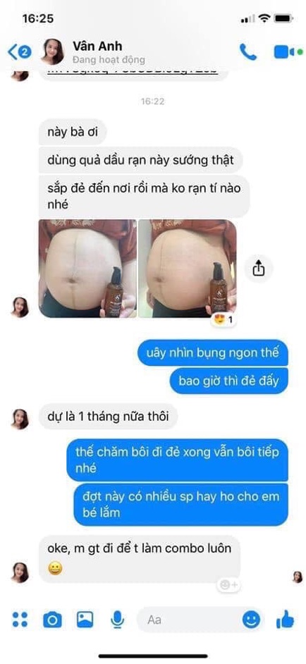 [SAM NATURAL] Dầu Trị Rạn Da