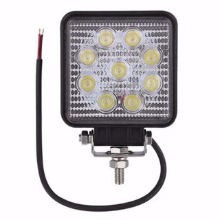 Đèn led trợ sáng 9 led vuông