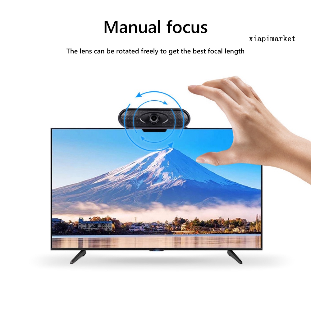 Webcam Usb 2.0 720 / 1080p Kèm Micro Cho Máy Tính | BigBuy360 - bigbuy360.vn