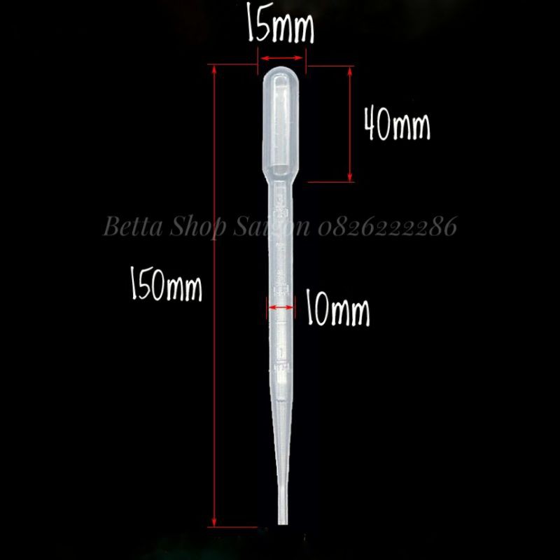 Ống hút artermia, bobo, hút phân cặn tiện dụng 3ml [MUA 5 TẶNG 1]