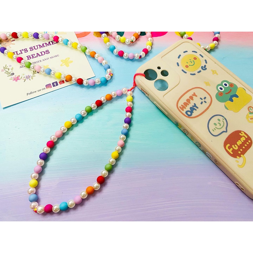 Dây đeo điện thoại LILI RAINBOW PHONE STRAP - LILI’S SUMMER BEADS