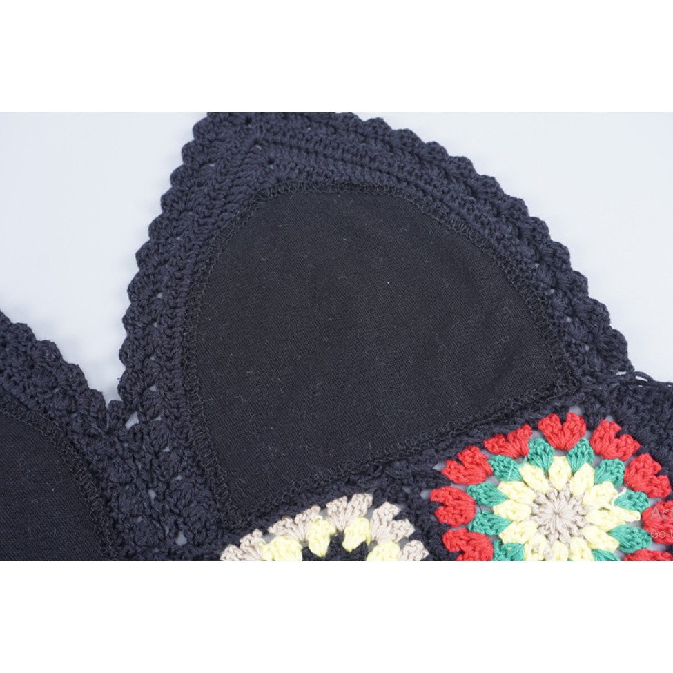 Bikini / bra len móc phối hoa siêu xinh | BigBuy360 - bigbuy360.vn