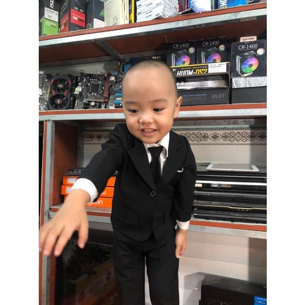 Sét áo vest cho bé mặc thôi nôi