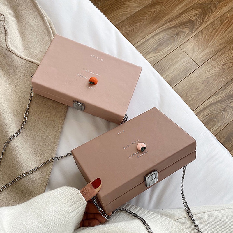 Túi Đeo Vai Hình Vuông Cỡ Nhỏ Phong Cách Hàn Quốc Thời Trang Cho Nữ