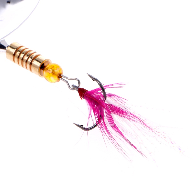 Mồi Câu Cá Giả Chất Liệu Kim Loại Gắn Kèm Móc Câu Tiện Dụng