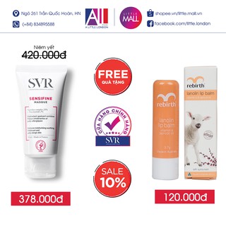 Mặt Nạ Dưỡng Ẩm SVR Sensifine Masque 50ml Cho Da Khô Nhạy Cảm