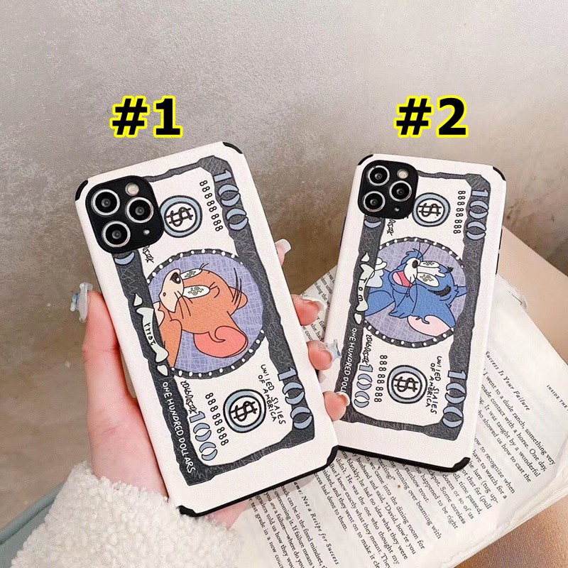 ốp điện thoại Tpu Mềm Nhám In Hình Hoạt Hình Tom And Jerry Cho Iphone 12 Pro Max Mini 11 Pro Max X Xs Xr 7 8 Plus 6 6s Plus