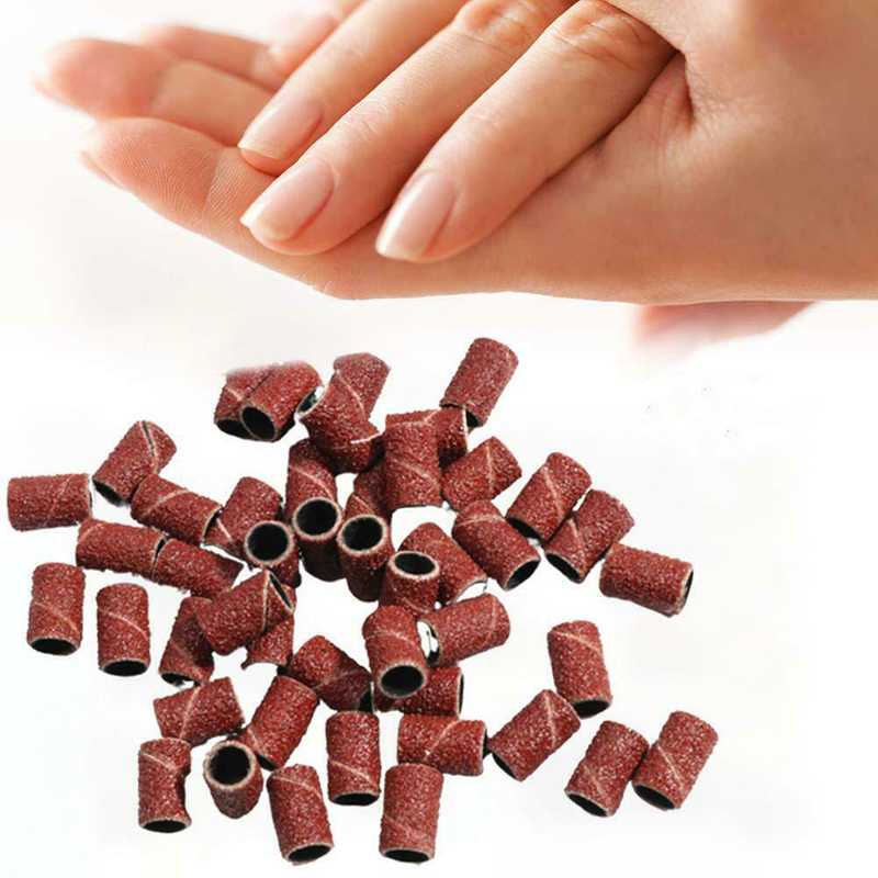 [Hàng mới về] Set 50 vòng chà nhám mài móng tay chuyên dụng tiện lợi