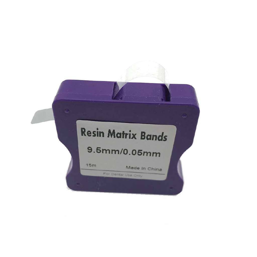 Đai trám phục hồi nha khoa phía trước bằng resin trong suốt sấy bằng đèn