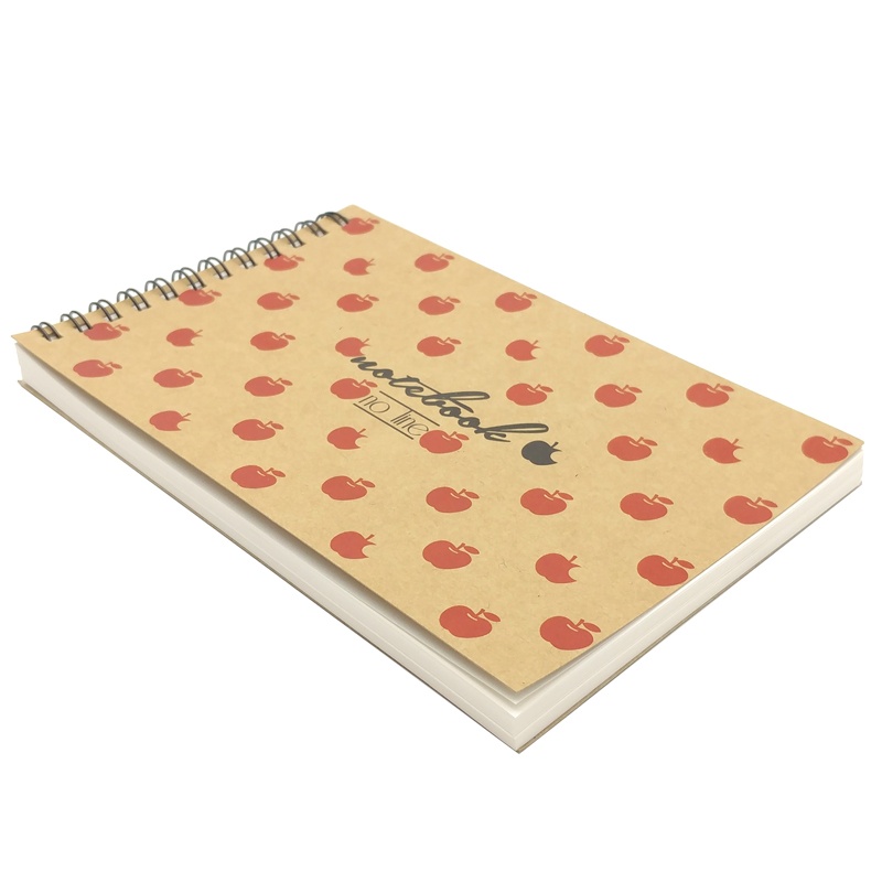 Sổ Lò Xo The Sun Notebook No Line - Hình Táo