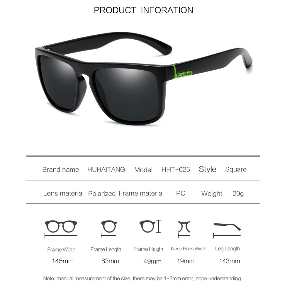 Kính mát phân cực phong cách lịch lãm cho nam giới | BigBuy360 - bigbuy360.vn