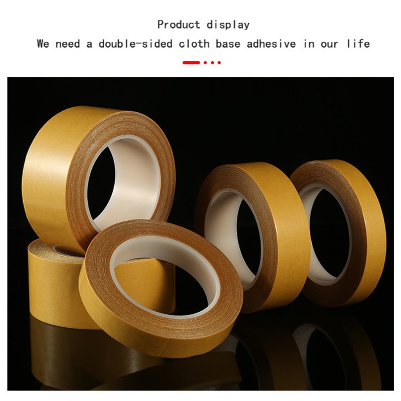Băng Keo Hai Mặt Bằng Sợi Thủy Tinh Siêu Dính Không Để Lại Dấu Vết