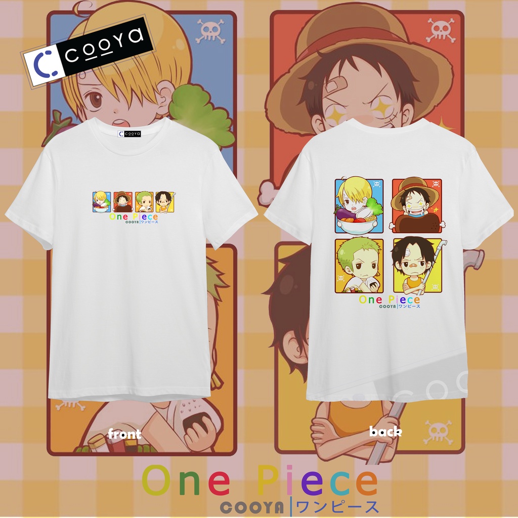 ÁO THUN LUFFY ZORO SANJI LAW