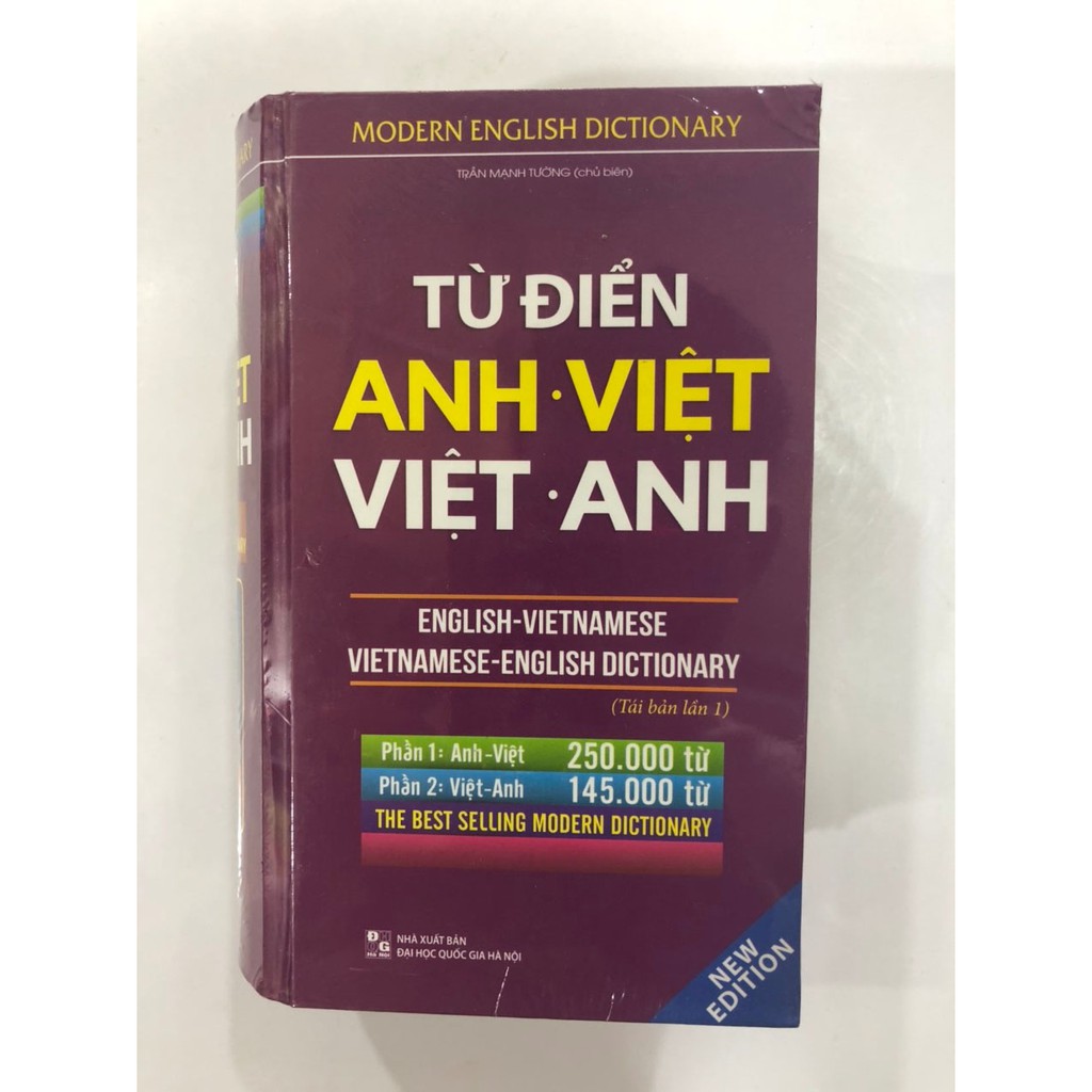 Sách Từ điển Anh Việt - Việt Anh (bìa cứng tái bản 01)