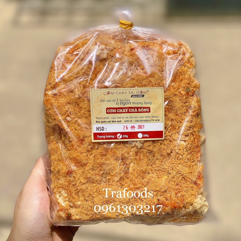 [Mã 77FMCGSALE1 giảm 10% đơn 250K] 250g CƠM CHÁY SIÊU CHÀ BÔNG SÀI GÒN tại HN | BigBuy360 - bigbuy360.vn