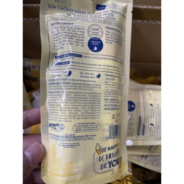 Kem chống nắng Sunplay Skin aqua Clear White dưỡng trắng da