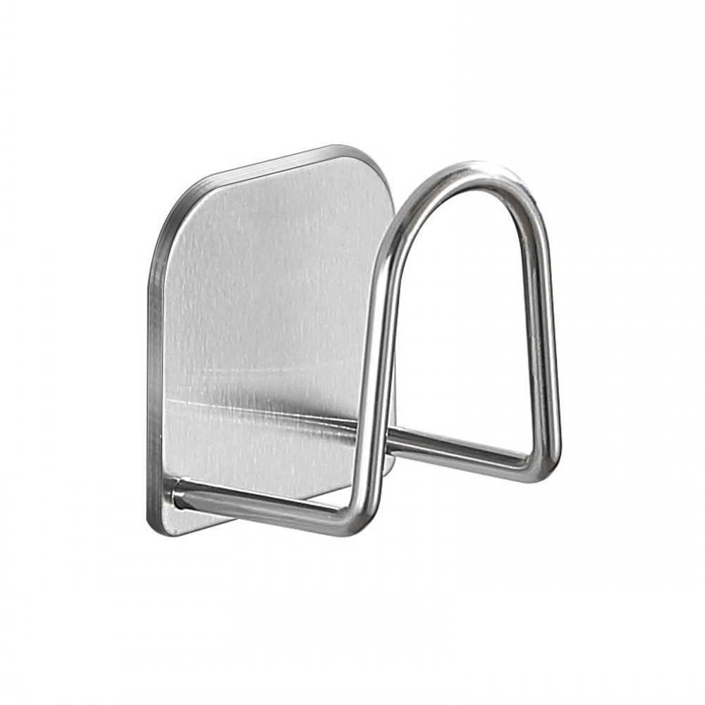Giá Đỡ Móc Treo Khăn Hình Chữ U Bằng Thép Không Gỉ Gắn Tường Không Cần Đinh