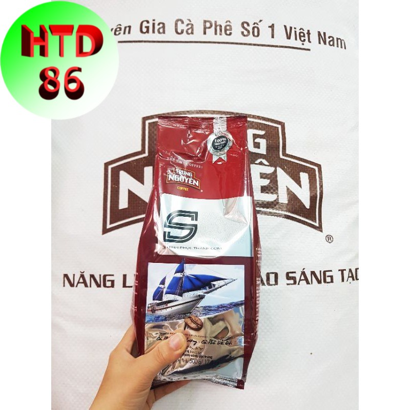 Cafe pha phin trung nguyên chữ S gói 500g - cà phê trung nguyên