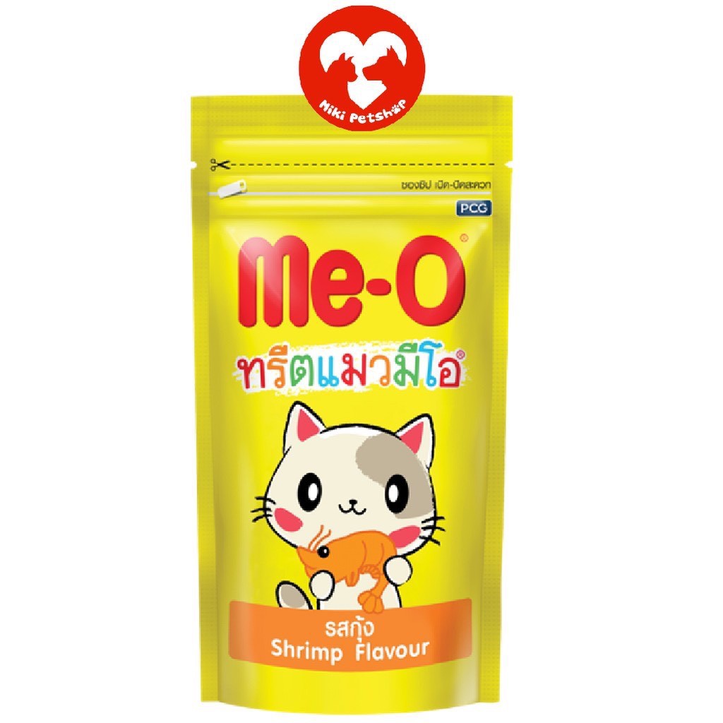 BÁNH THƯỞNG ME-O CHO MÈO 3 VỊ - GÓI 50GR