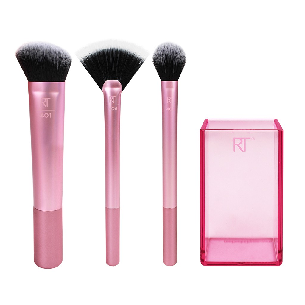 Bộ Cọ Tạo Khối Và Highlight REAL TECHNIQUES BY SAM & NIC Sculpting Set ( Mẫu Mới )