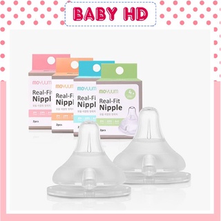 Núm ti thay thế bình sữa moyuum/ núm vú moyuum đủ size số 1,2,3,4