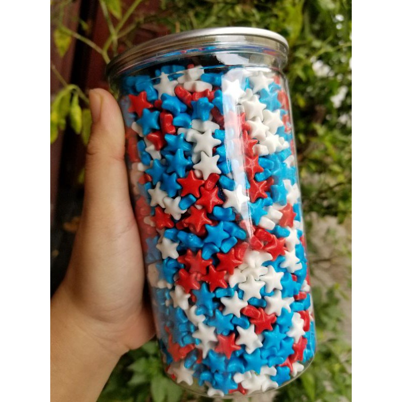 Hủ PET-300gr kẹo C ngũ sắc