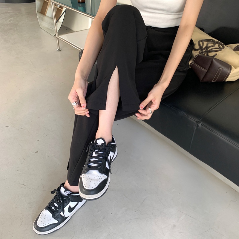 SUXI Quần Dài Ống Rộng Màu Sắc Thời Trang Dành Cho Nữ