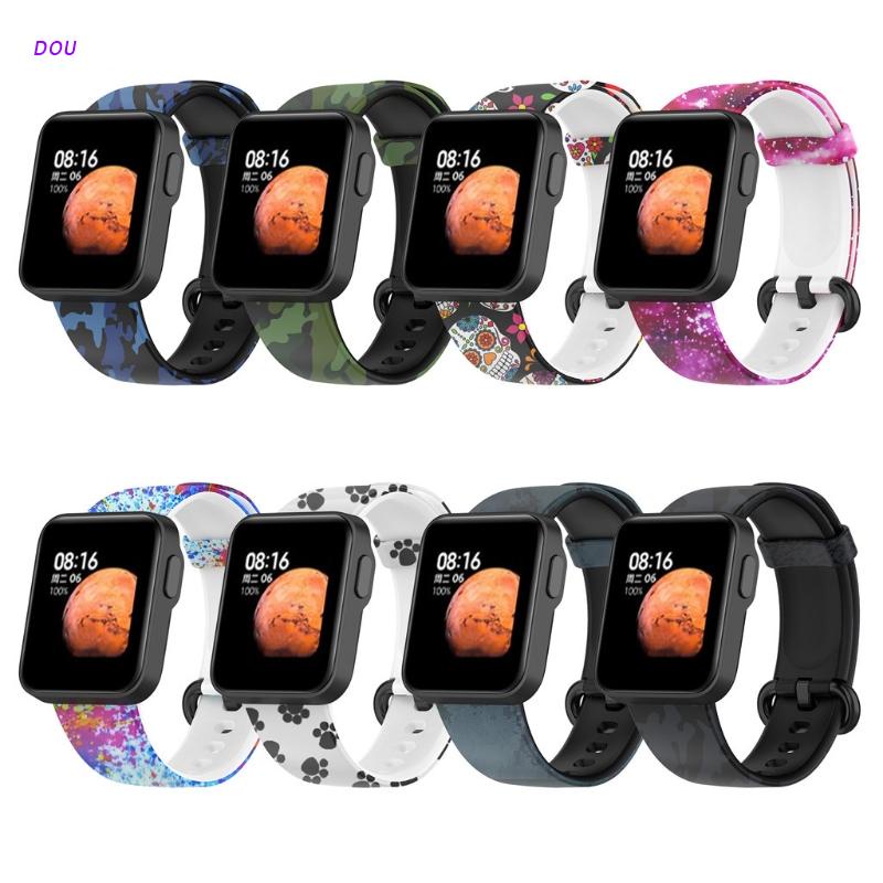 Dây đeo silicon nhiều màu cho đồng hồ thông minh Xiaomi Mi Watch Lite