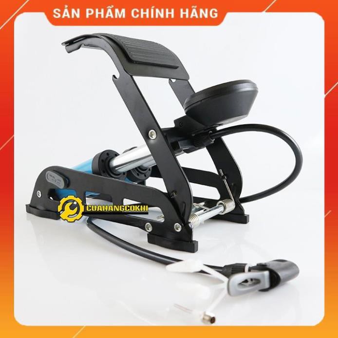 Bơm hơi xe máy mini - Bơm xe máy đạp chân loại tốt -Bảo hành 6 tháng 1 đổi 1 stanley