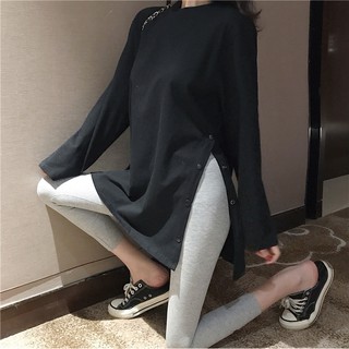 A229 ÁO ULZZANG XẺ TÀ CÁCH ĐIỆU