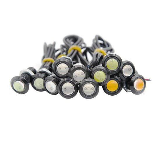 Đèn Led Drl Kevanly 18mm Chống Nước Cho Xe Hơi