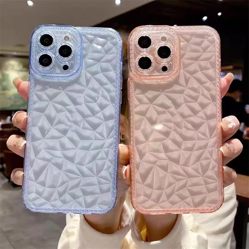 Ốp Điện Thoại Tpu Silicon Mềm Trong Suốt Chống Sốc Bảo Vệ Ống Kính Máy Ảnh Cho iphone 11 pro max 14 pro max 12 13 pro max X / Xs max XR