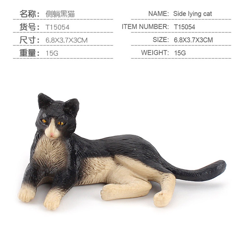 Mô Hình Mèo Đứng Ba Tư Trang Trí