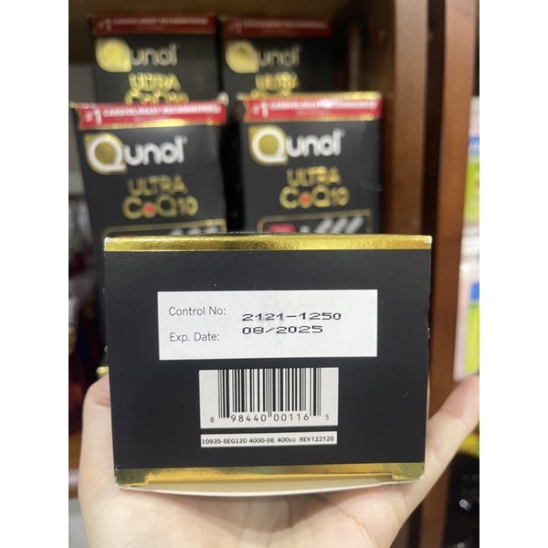 Viên Uống Hỗ Trợ Tim Mạch Qunol Ultra CoQ10 100mg 3X 180 viên - Hàng Mỹ