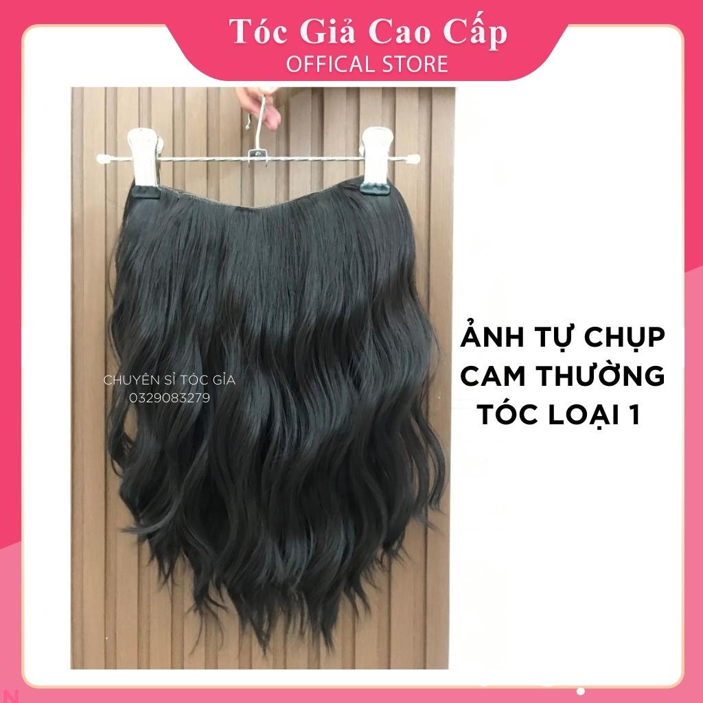 Tóc giả kẹp xoăn sóngFREESHIPtóc giả kẹp u xoăn xù ngắn - mã ku17