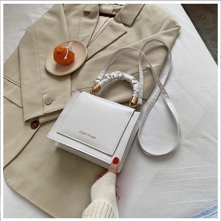 Túi xách nữ đeo chéo dáng vuông chất da mềm mịn phong cách Hàn Quốc Capucha T183