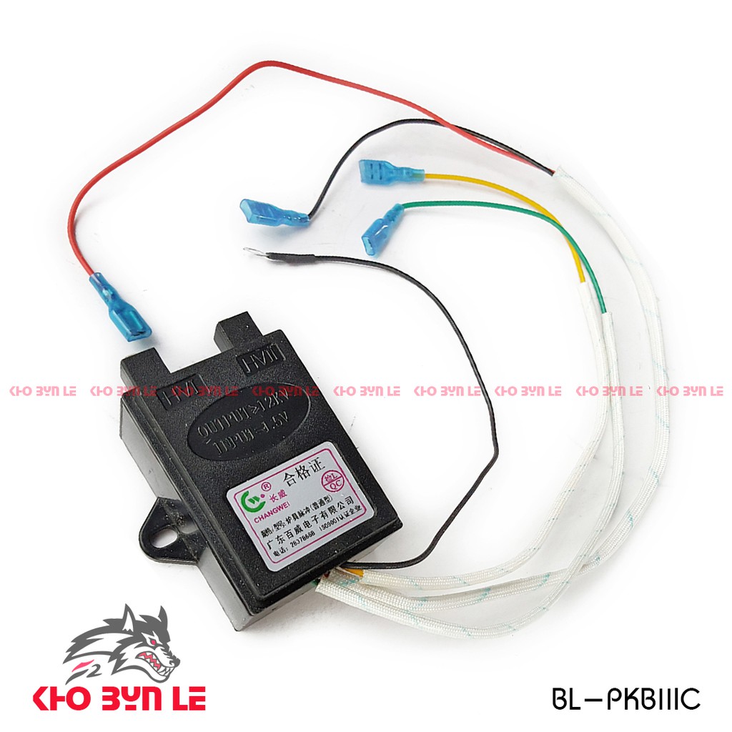 Ic đánh lửa bếp ga âm 2 lò DC 1,5v ghim giắc chính hãng [BL-PKB11IC]