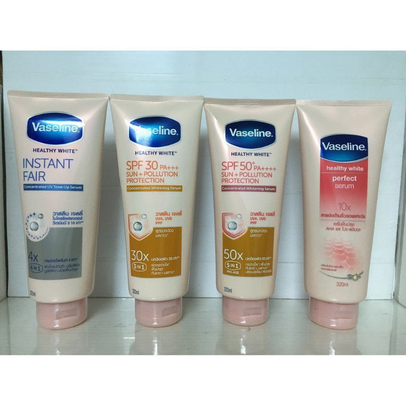 Tuýp Sữa dưỡng thể Vaseline 320ml Thái Lan