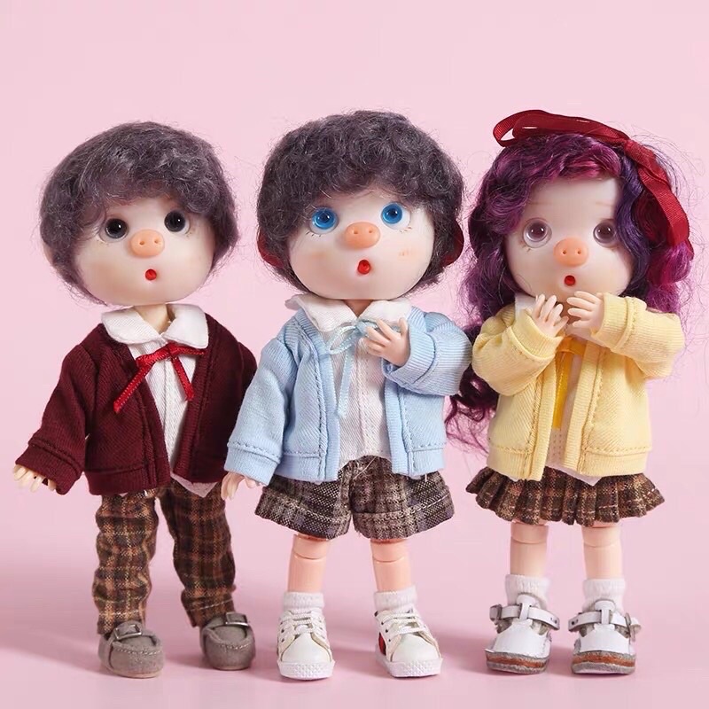 áo khoác cagigan cho ob11, ymy, ddf, dod,...nendoroid