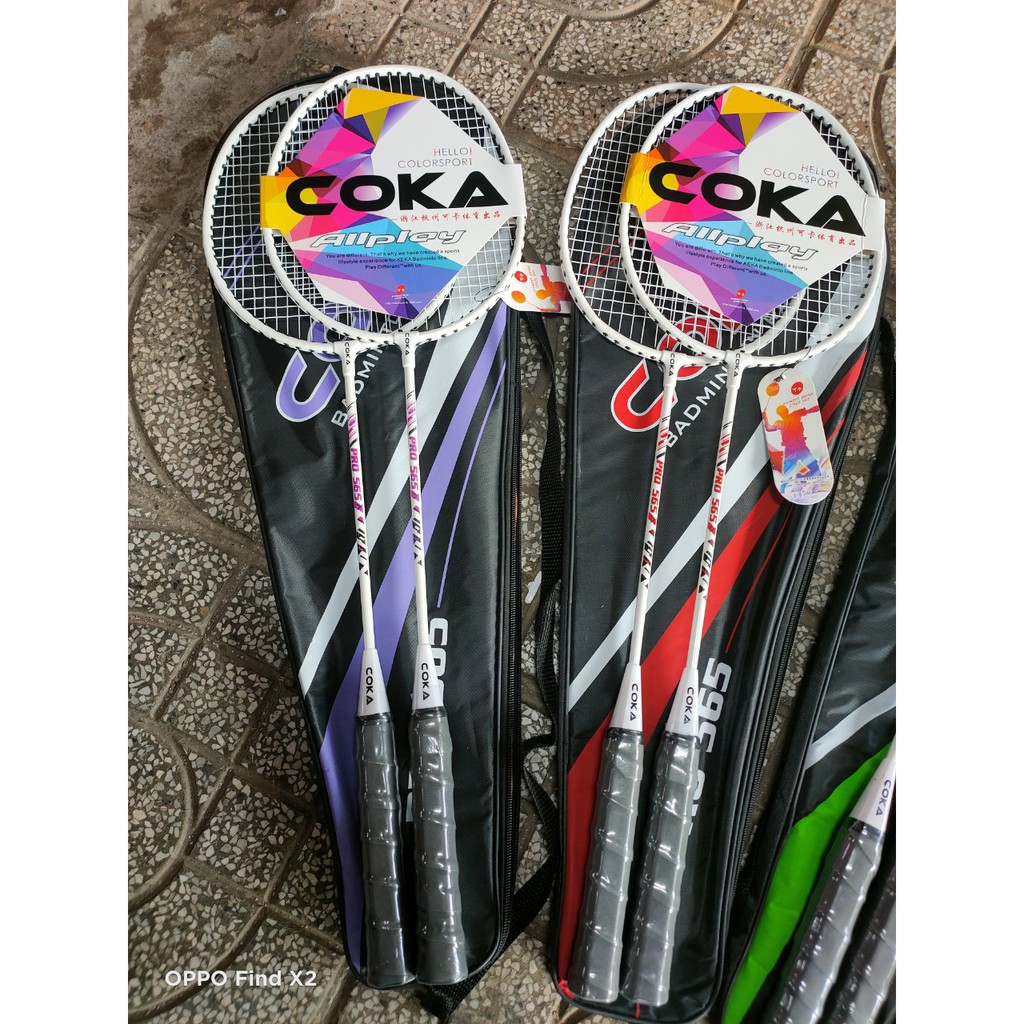 Cặp 2 vợt cầu lông CoKa hàng cực đẹp