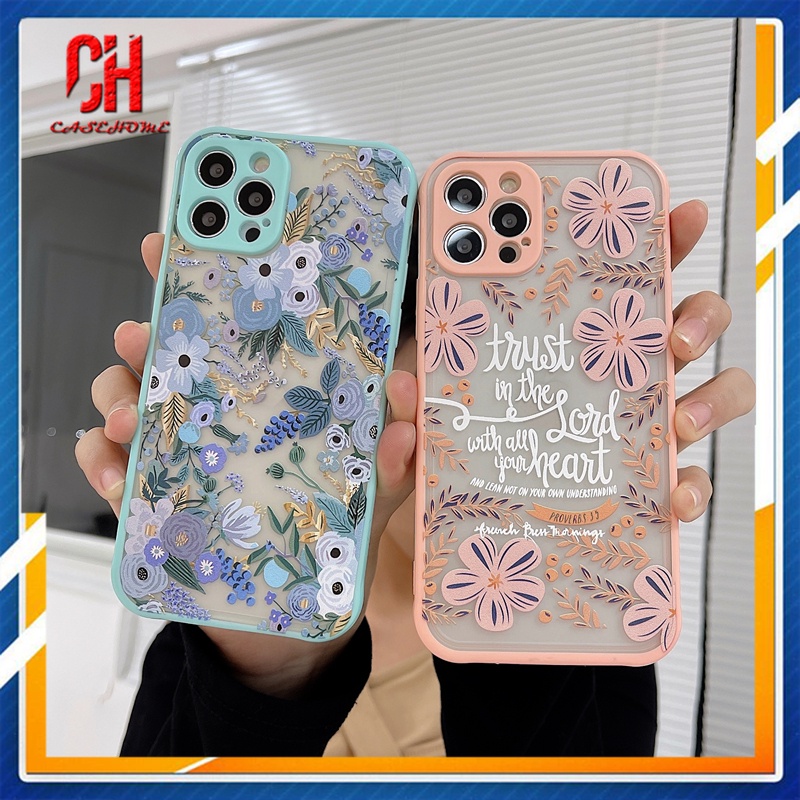 Ốp Điện Thoại Cứng Hình Hoa Cho compatible for iPhone 11 PRO MAX 6 7 6S 8 PLUS 12 MINI 12 PRO MAX X SE 2020 XR XSMAX 6SPLUS 7PLUS 6PLUS 8PLUS XS