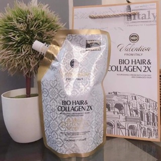 HẤP VALENTION BIO HAIR COLLAGEN 2X 500ML