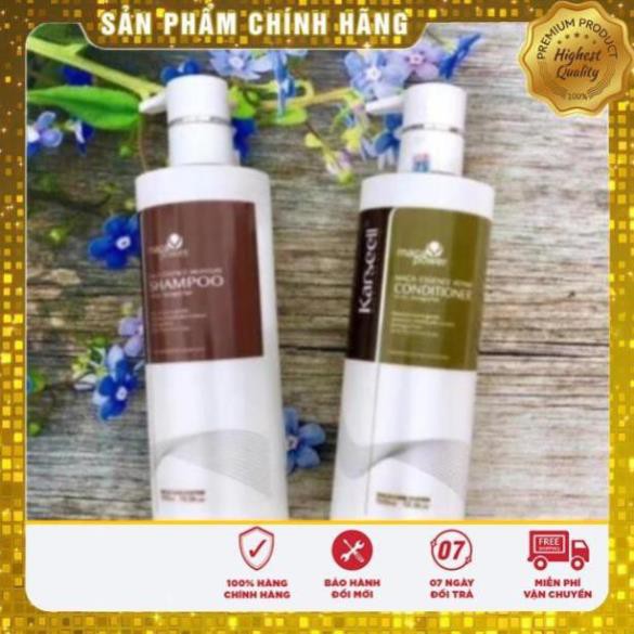 CẶP DẦU GỘI DẦU XẢ KARSEELL COLLAGEN SIÊU MỀM MƯỢT CHO TÓC KHÔ HƯ TỔN  HƯƠNG THƠM NƯỚC HOA CẶP500ML-800NL