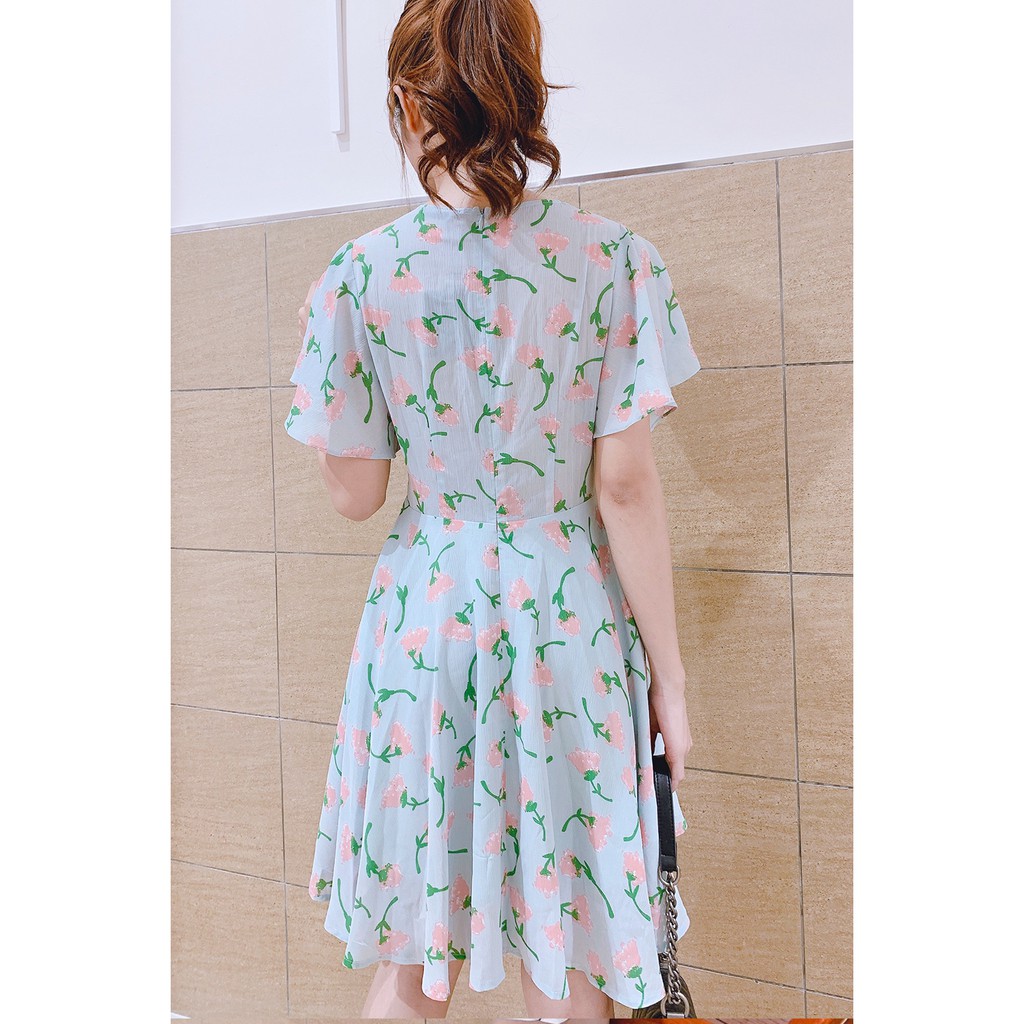 Đầm xòe ngắn tay xòe nhún ngực DEA0201- 20Again | BigBuy360 - bigbuy360.vn